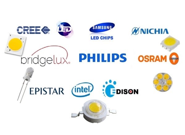 Một số mẫu chip LED phổ biến 