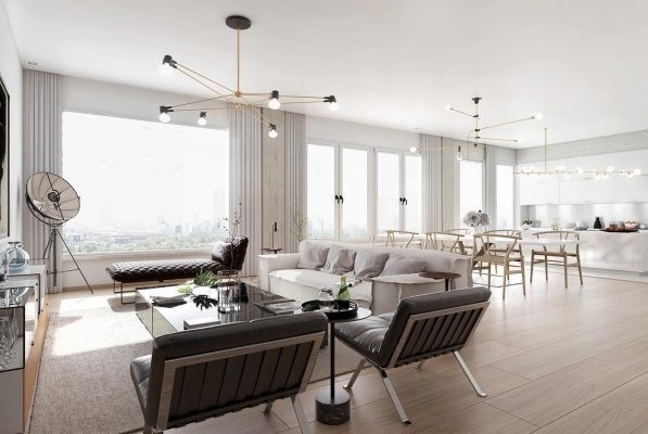 Đèn LED bulb trang trí phòng khách 