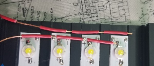 Nối mạch các dãy LED